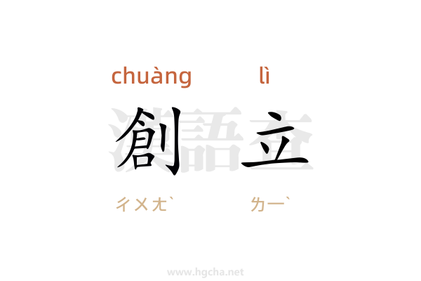 創立